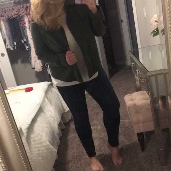 NWT: Olive Green Utility Jacket - Picture 6 of 8